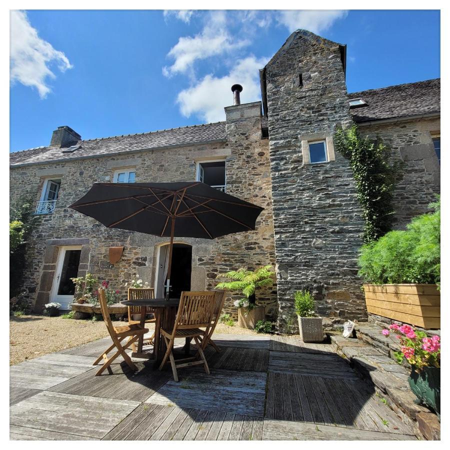 Gite De Charme Au Manoir Du Plessis-Quinquis Sainte-Seve ภายนอก รูปภาพ